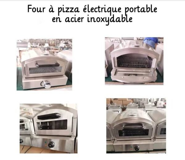 Four à pizza électrique portable