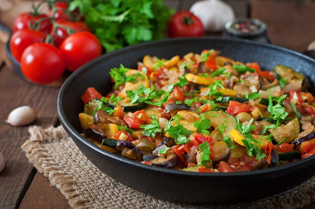 Gratin de légumes au four